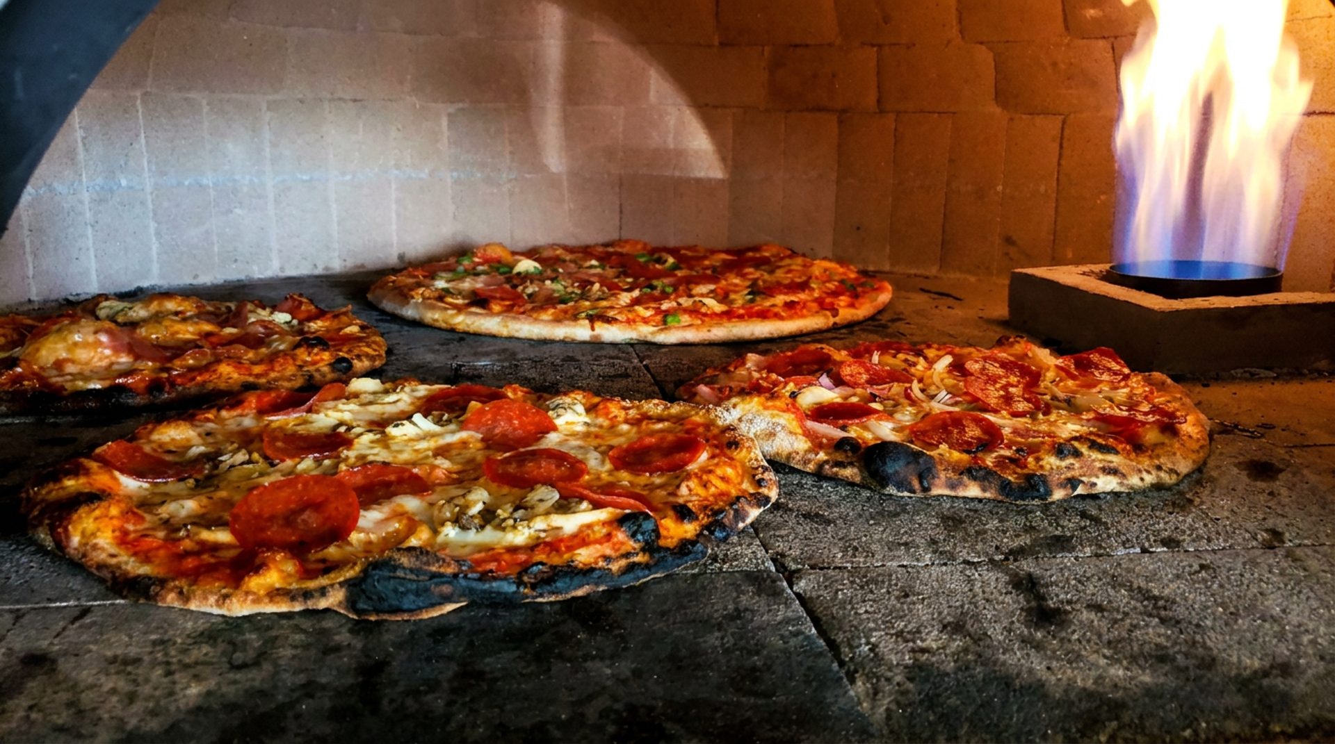 The brick oven