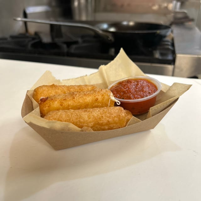 (5) CHEESE STICKS.