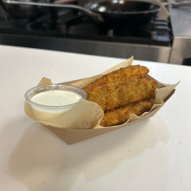 (5) FRIED PICKLES.