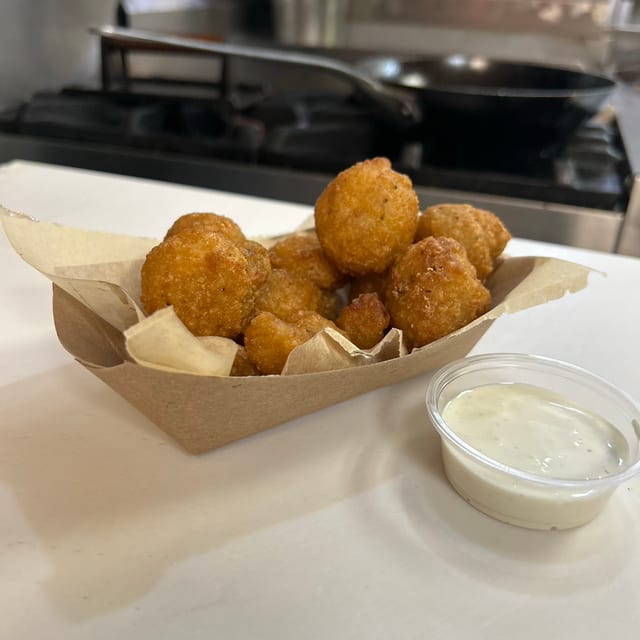 FRIED MUSHROOMS.